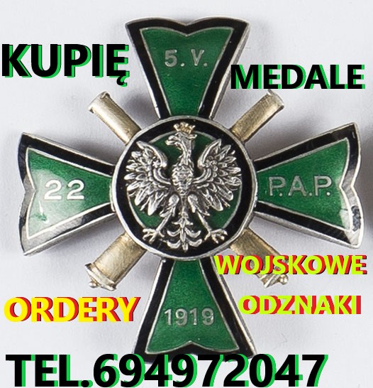 Kupię Wojskowe Stare Kolekcje,zbiory,militaria Telefon 694972047